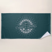 Prone to Wander Traveler Strandlaken (Voorkant)