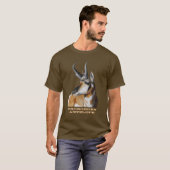 Pronghorn Antelope T-shirt (Voorkant volledig)