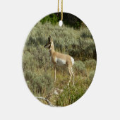 Pronghorn in Grand Teton National Park Keramisch Ornament (Rechts)