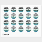 Pronoun Frayromantic Pride Flag Ronde Sticker (Vel)