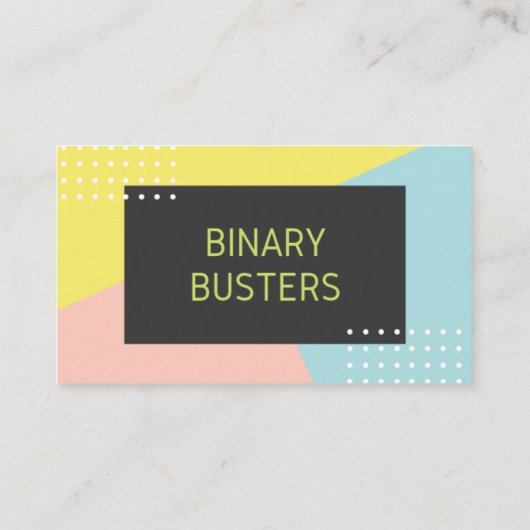 Pronoun Intervention "Zij/Them" (Prayer) Visitekaartje (Achterkant)