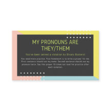 Pronoun Intervention "Zij/Them" (Prayer)