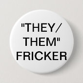 pronoun-knop ronde button 7,6 cm (Voorkant)
