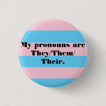 Pronoun Pins - Zij/zij