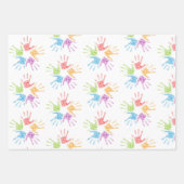 Pronoun pride gender queer rainbow lgbtqa inpakpapier vel (Voorkant 2)