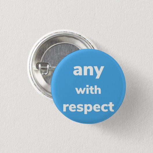 Pronouns met Respect, Button (Voorkant /achterkant)