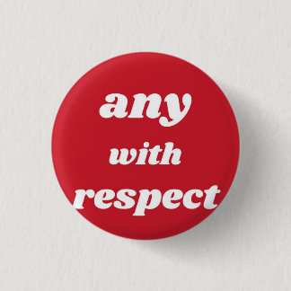 Pronouns met Respect, Button