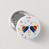 Pronouns pin ronde button 3,2 cm (Voorkant /achterkant)