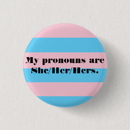 Pronouns Pin Ronde Button 3,2 Cm