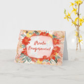 Pronta Recuperación – tarjeta de recuperación Kaart (Gele Bloem)