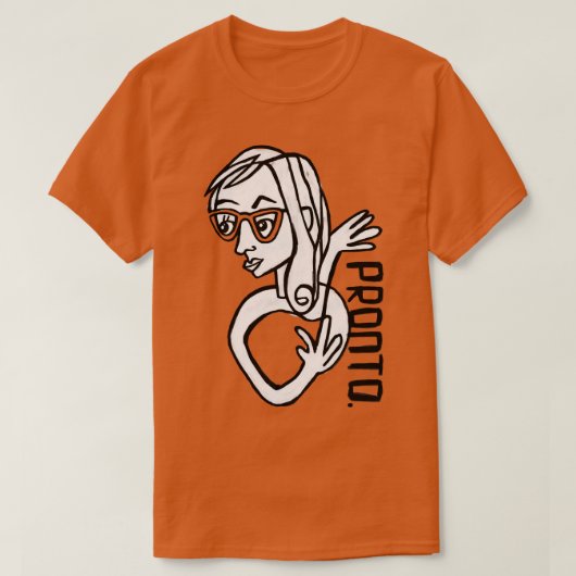 Pronto Italiaans T-shirt (Design voorkant)