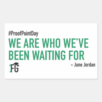 #ProofPointDay Juni Jordanië Sticker