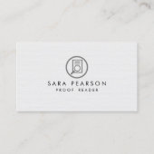 Proofreader-publicatie Visitekaartje (Voorkant)