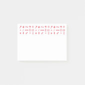 Proofredertekens Post-it Note (Voorkant)