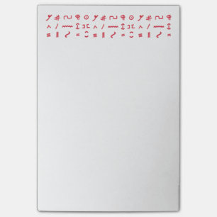 Proofredertekens Post-it Note