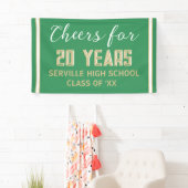 PROOST 20 JAAR! Custom Class Reunion banner (Insitu)