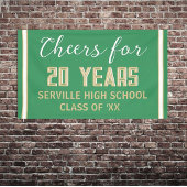 PROOST 20 JAAR! Custom Class Reunion banner