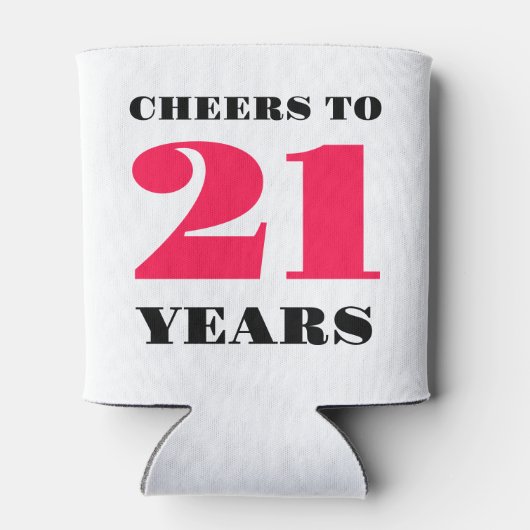 Proost 21 jaar blikjeskoeler (Achterkant)