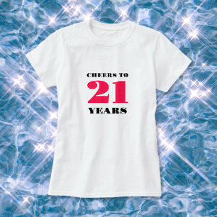 Proost 21 jaar t-shirt