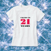 Proost 21 jaar t-shirt