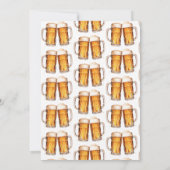 Proost 30 jaar Volwassen bier 30e verjaardag Kaart (Achterkant)