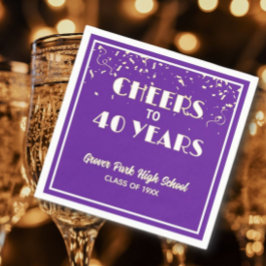 Proost! 40 Jaar Klassereünie Servet