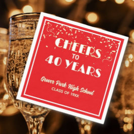 Proost! 40 Jaar Klassieka Vergadering Servet