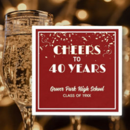 Proost! 40 Jaar Klassieker Reünie Servet