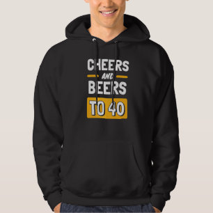 Proost 40 Jubileum 40e verjaardag Hoodie
