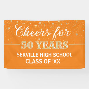 PROOST 50 JAAR! Custom Class Reunion banner