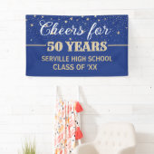 PROOST 50 JAAR! Custom Class Reunion banner (Insitu)