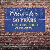 PROOST 50 JAAR! Custom Class Reunion banner
