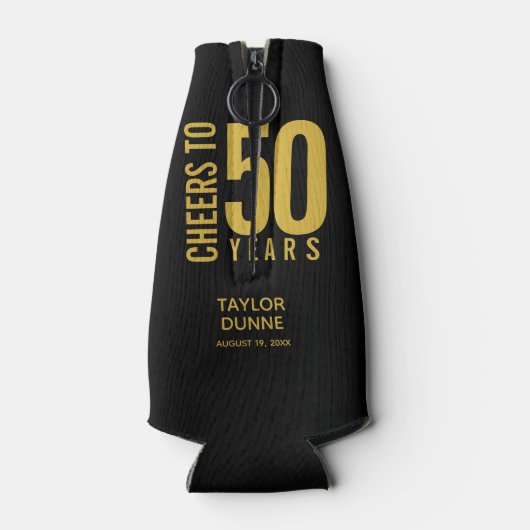 Proost 50 jaar flesjeskoeler (Achterkant)