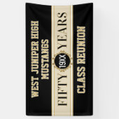 Proost! 50e Tegenkomst Viering Spandoek (Verticaal)