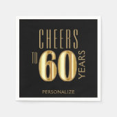 Proost 60 jaar servet (Voorkant)