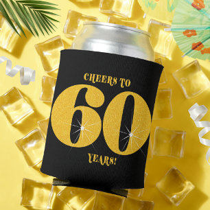 Proost 60 jaar Zestigste verjaardag Blikjeskoeler
