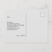 Proost, bier, bier, bedankkaart uitnodiging briefkaart (Achterkant)