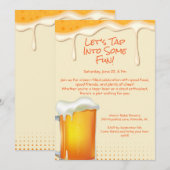 Proost & Bier – Feestelijke Uitnodigingen voor Bie (Voorkant / Achterkant)