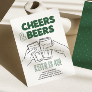 Proost & Bier Mannen 30, 40, 50, 60 Verjaardag Kaart