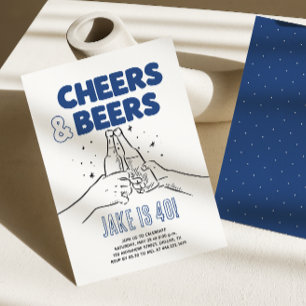 Proost & Bier Mannen 30, 40, 50, 60 Verjaardag Kaart