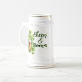 Proost & bieren | Afdrukken | Shamrock | St. Patri Bierpul (Voorkant links)