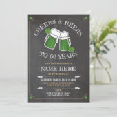 Proost Bieren Verjaardagsfeest St Patricks Dag Kaart (Staand voorkant)