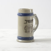 proost! (blijdschap in het Duits) Bierpul (Voorkant rechts)
