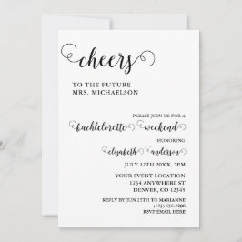 Proost bruid om vrijgezel te zijn kaart