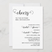 Proost bruid om Vrijgezellenfeest te zijn Kaart (Voorkant)