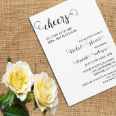 Proost bruid om Vrijgezellenfeest te zijn Kaart