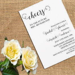 Proost bruid om Vrijgezellenfeest te zijn Kaart