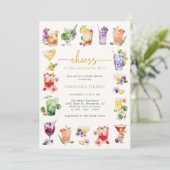 Proost Bruidsfeest Kaart (Staand voorkant)