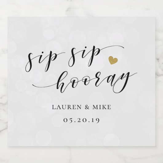 Proost Bruidsfeest Trouwen Bier Etiket (Enkel label)