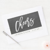 Proost Chalkboard Mini Wine Mini Champagne Label (Envelop)